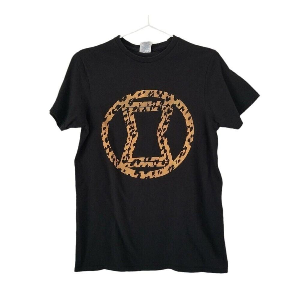 Women's Marvel Avenger Black Widow Leopard Top size Small